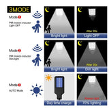 Solar Sensor Street Light Remote Control Outdoor Lighting